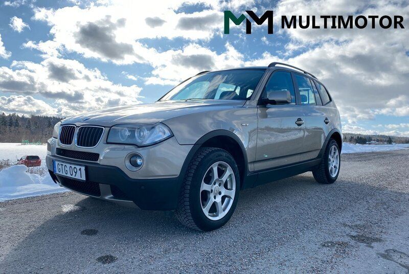 Ljusbrun (brun) Begagnad 2008 BMW X3 SUV | 69 900 kr (Marknadspris) - Bild 1/4