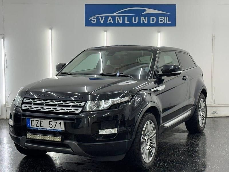 Begagnad Land Rover Range Rover evoque 241 HK (177 kW) 2012 Svart SUV