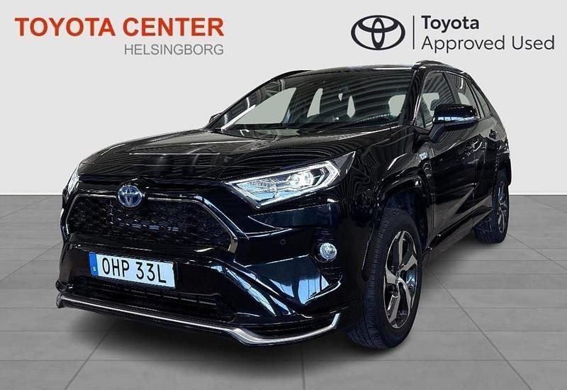 Svart Begagnad 2021 Toyota RAV4 Hybrid Active SUV | 389 900 kr (Lite dyr) - Bild 1/4