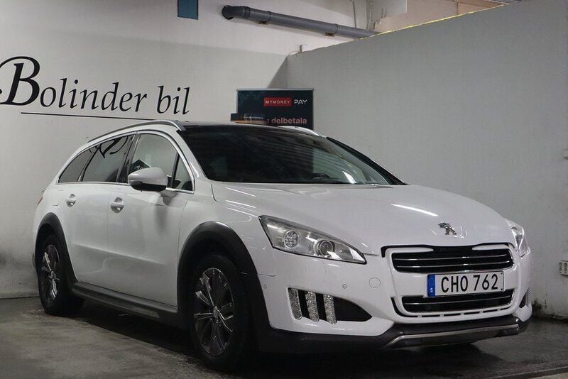 Vit Begagnad 2014 Peugeot 508 Kombi | 128 900 kr (Lite dyr) - Bild 1/4