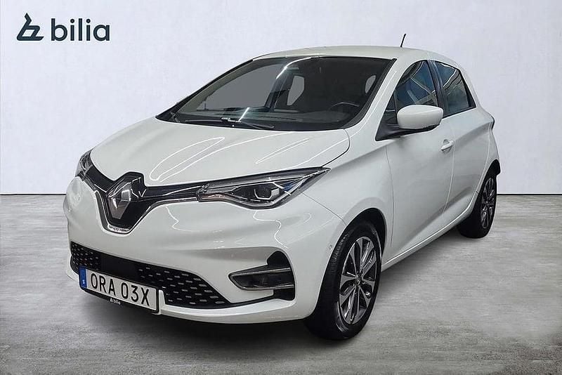 Vit Begagnad 2022 Renault Zoe Intens Halvkombi | 219 900 kr (Lite dyr) - Bild 1/3