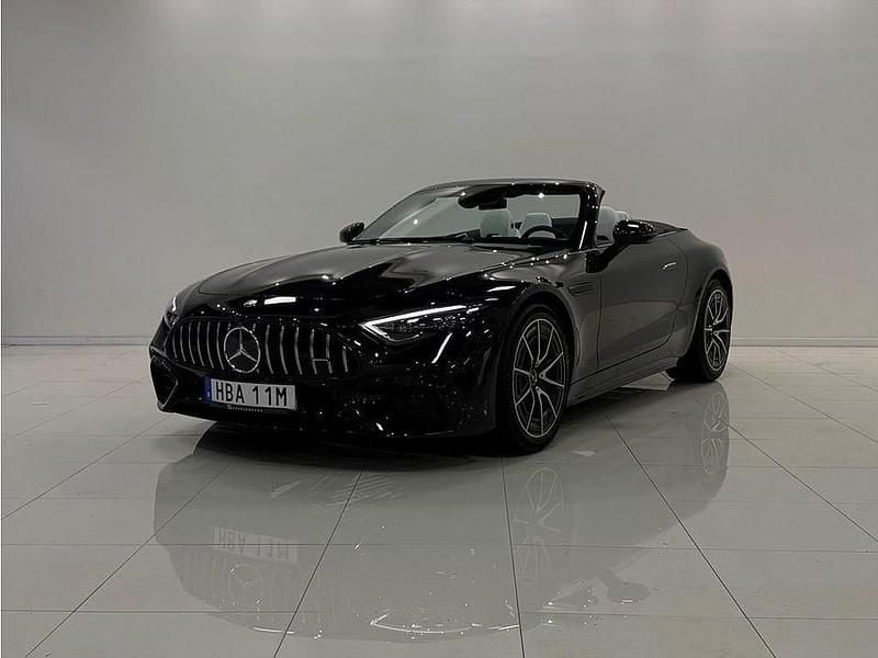 Svart Begagnad 2023 Mercedes SL43 AMG AMG Cab | 1 299 900 kr - Bild 1/4