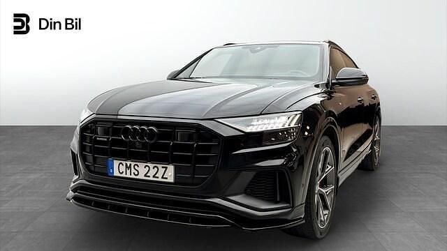 Svart Begagnad 2019 Audi Q8 S-Line SUV | 529 000 kr (Marknadspris) - Bild 1/4