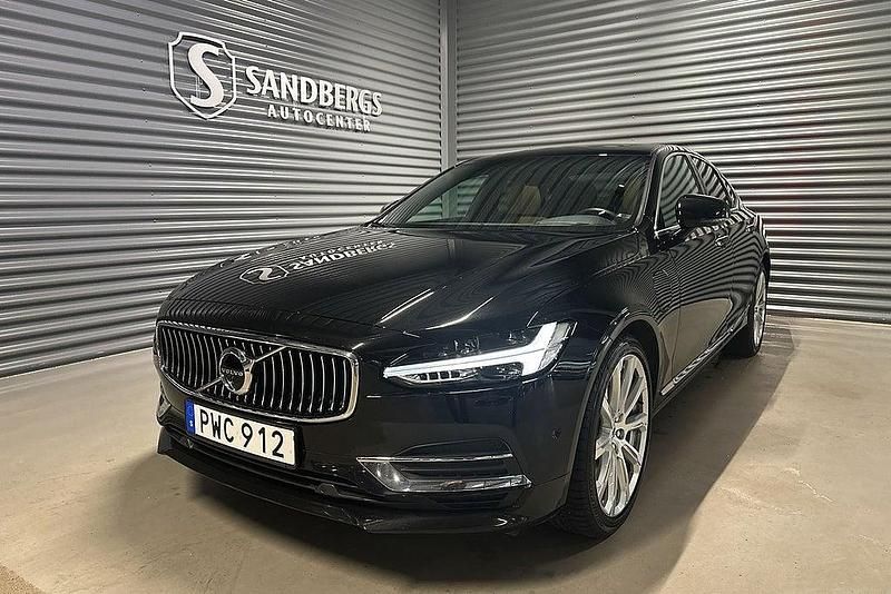 Svart Begagnad 2018 Volvo S90 Inscription Sedan | 336 500 kr - Bild 1/4