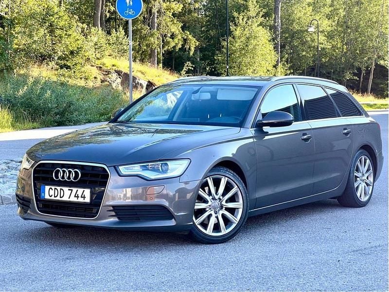 Grå Begagnad 2014 Audi A6 Proline Kombi | 94 000 kr (Bra pris) - Bild 1/4