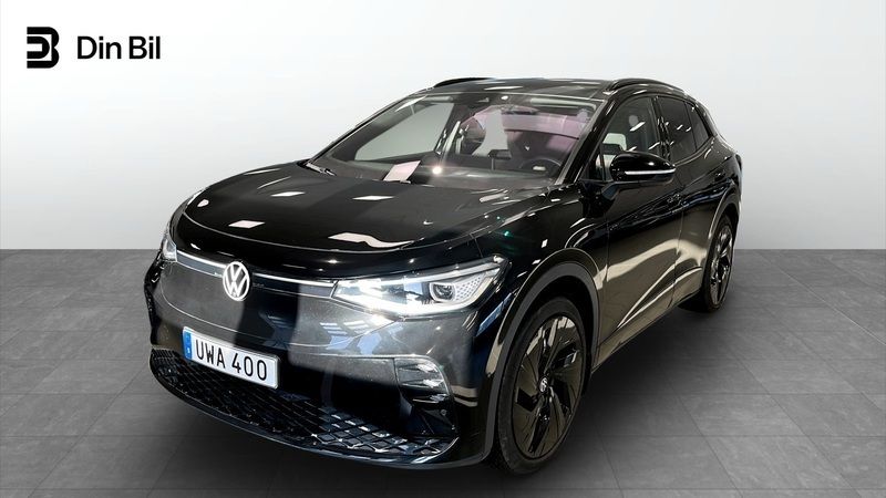 Svart Begagnad 2023 VW ID.4 GTX SUV | 529 900 kr - Bild 1/4