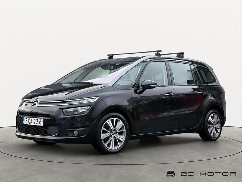 Svart Begagnad 2015 Citroën Grand C4 Picasso Minibuss | 79 900 kr (Bra pris) - Bild 1/4
