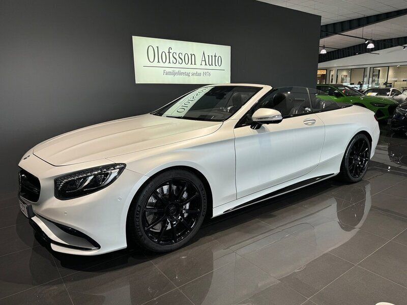 Grå Begagnad 2016 Mercedes S63 AMG AMG Cab | 1 049 000 kr - Bild 1/4