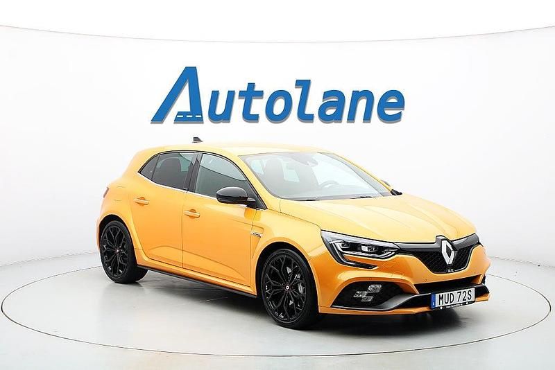 Orange Begagnad 2020 Renault Mégane IV R.S. Halvkombi | 349 900 kr - Bild 1/3