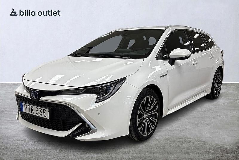 Vit Begagnad 2020 Toyota Corolla Executive Kombi | 249 000 kr (Marknadspris) - Bild 1/4