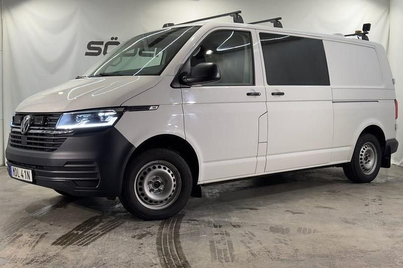 Vit Begagnad 2021 VW T6.1 Van | 409 900 kr (Lite dyr) - Bild 1/4