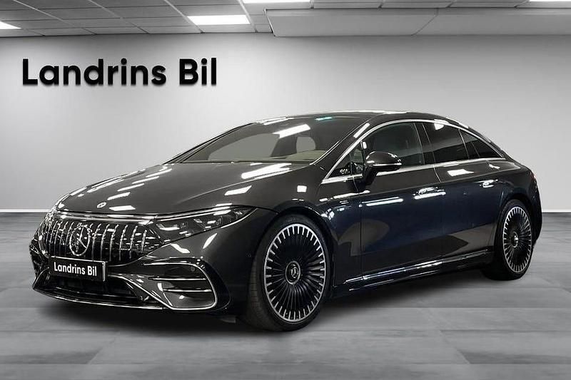 Grå Begagnad 2022 Mercedes EQS 53 AMG Premium Plus Sedan | 995 000 kr - Bild 1/4