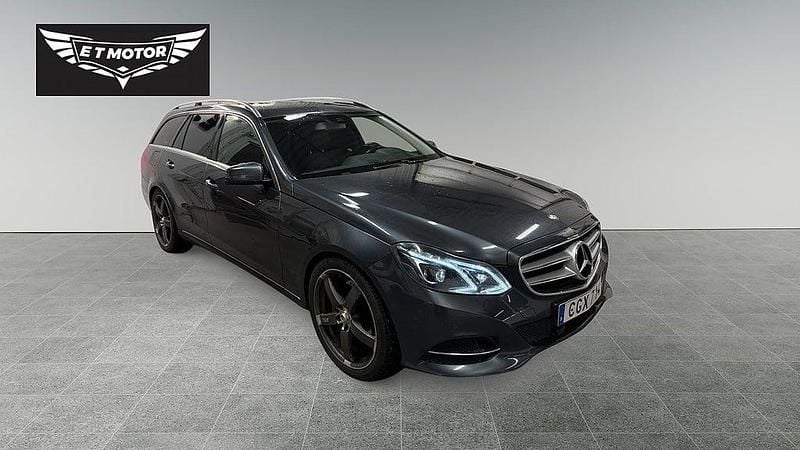 Grå Begagnad 2014 Mercedes E350 AMG Kombi | 93 900 kr (Superpris) - Bild 1/4
