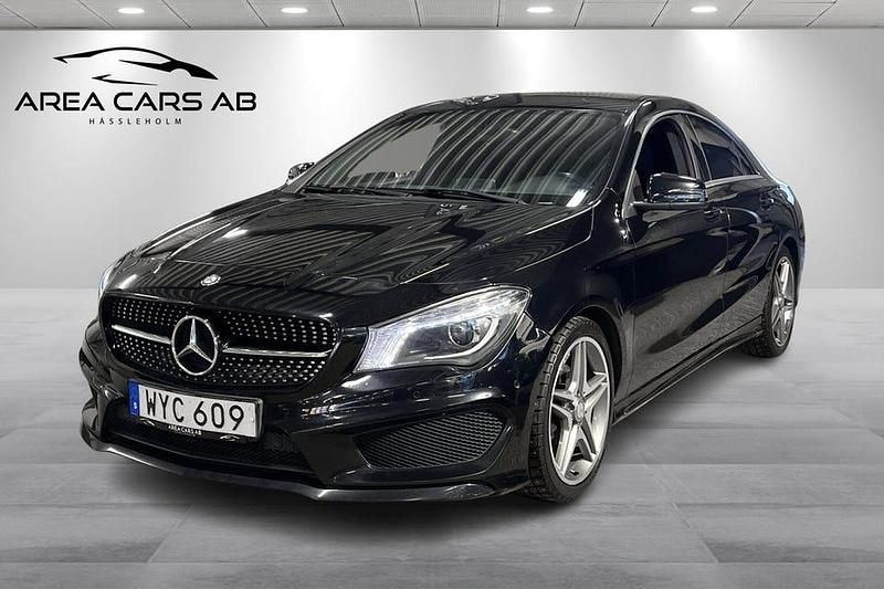 Begagnad Mercedes CLA200 AMG 156 HK (114 kW) 2014 Svart Sportkupé