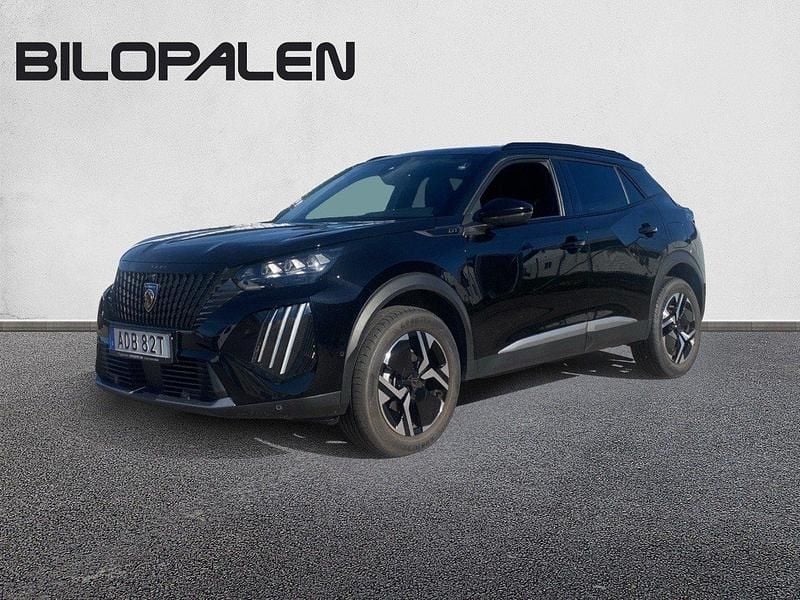 Svart Begagnad 2024 Peugeot 2008 GTi SUV | 259 500 kr (Marknadspris) - Bild 1/4