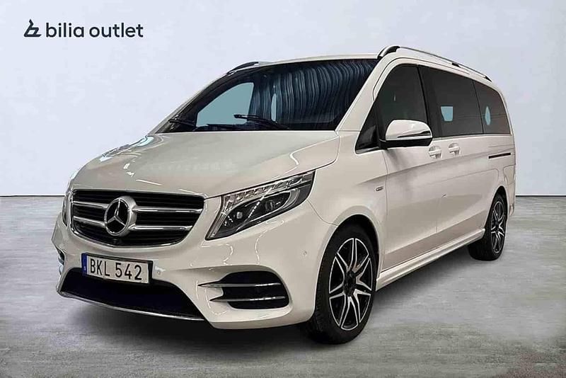 Begagnad Mercedes V250 2017 Vit Minibuss