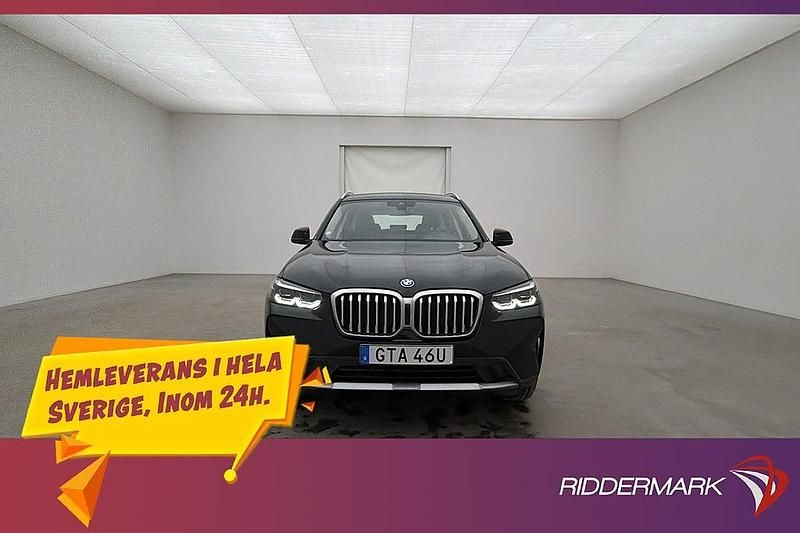 Begagnad BMW X3 184 HK (135 kW) 2022 Svart SUV