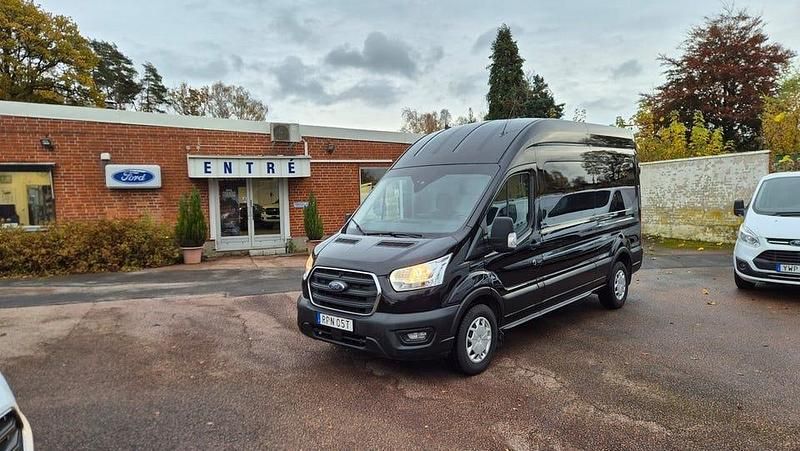 Svart Begagnad 2021 Ford Transit Van | 223 750 kr - Bild 1/4