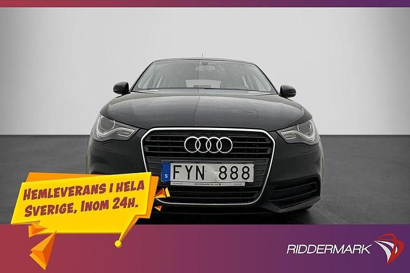 Begagnad Audi A1 Sportback Proline 2013 Svart Halvkombi