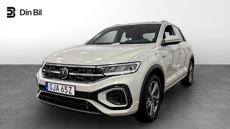 Grå Begagnad 2024 VW T-Roc R-line SUV | 369 900 kr (Marknadspris) - Bild 1/1