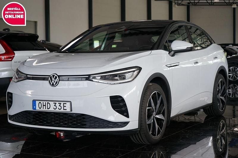 Vit Begagnad 2022 VW ID.5 GTX SUV | 344 500 kr (Bra pris) - Bild 1/4
