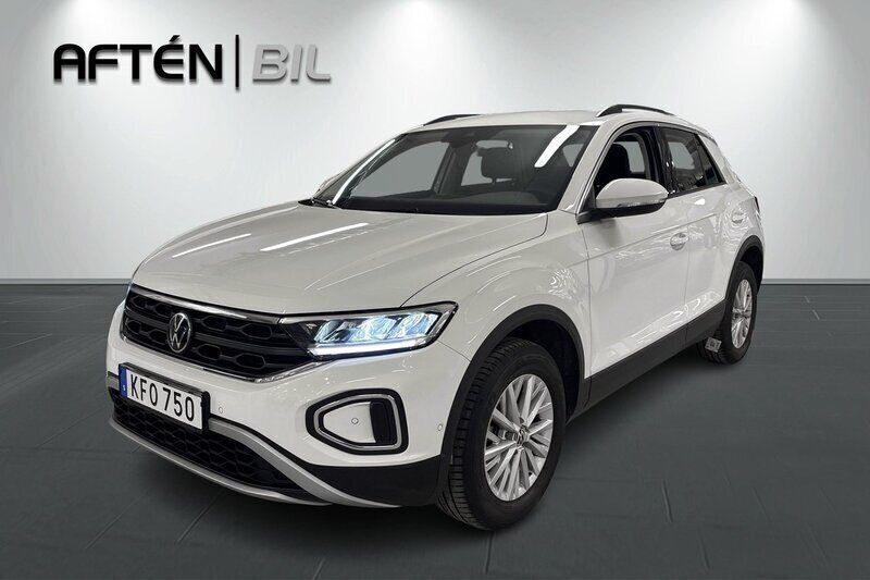 Vit Begagnad 2023 VW T-Roc SUV | 259 900 kr (Marknadspris) - Bild 1/3