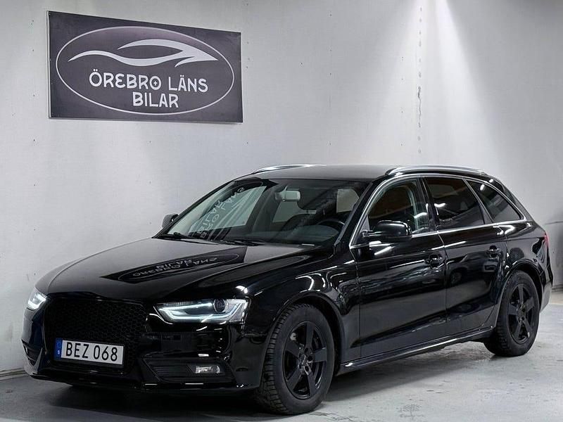 Svart Begagnad 2014 Audi A4 Kombi | 114 900 kr (Marknadspris) - Bild 1/4