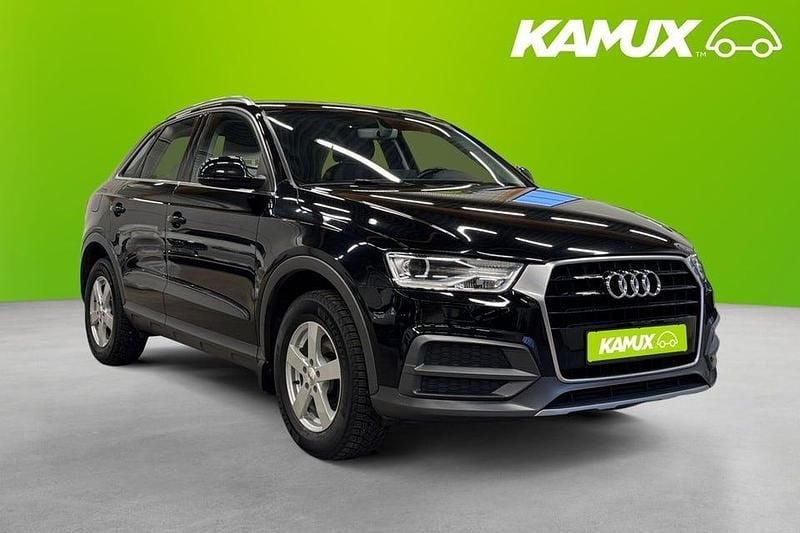 Svart Begagnad 2015 Audi Q3 SUV | 149 800 kr (Marknadspris) - Bild 1/4
