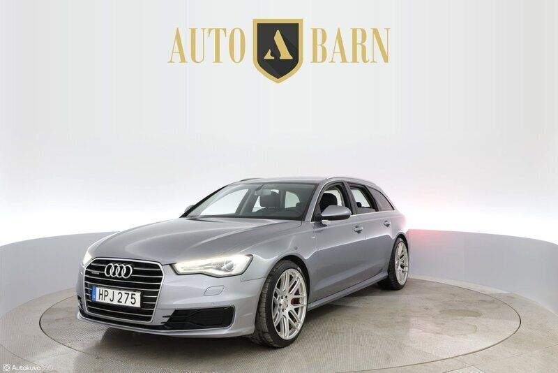 Grå Begagnad 2015 Audi A6 Comfort Kombi | 184 700 kr (Marknadspris) - Bild 1/4