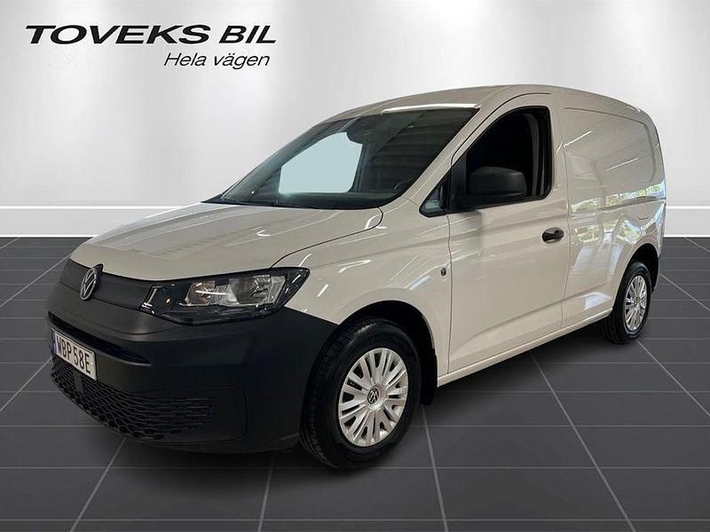 Vit (candyvit) Begagnad 2025 VW Caddy Minibuss | 344 900 kr (Bra pris) - Bild 1/4