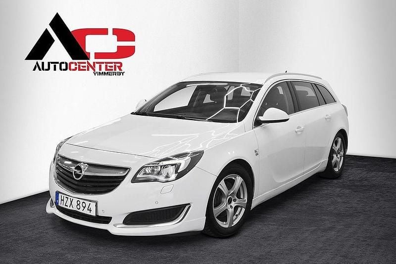 Vit Begagnad 2015 Opel Insignia Kombi | 69 500 kr (Bra pris) - Bild 1/4