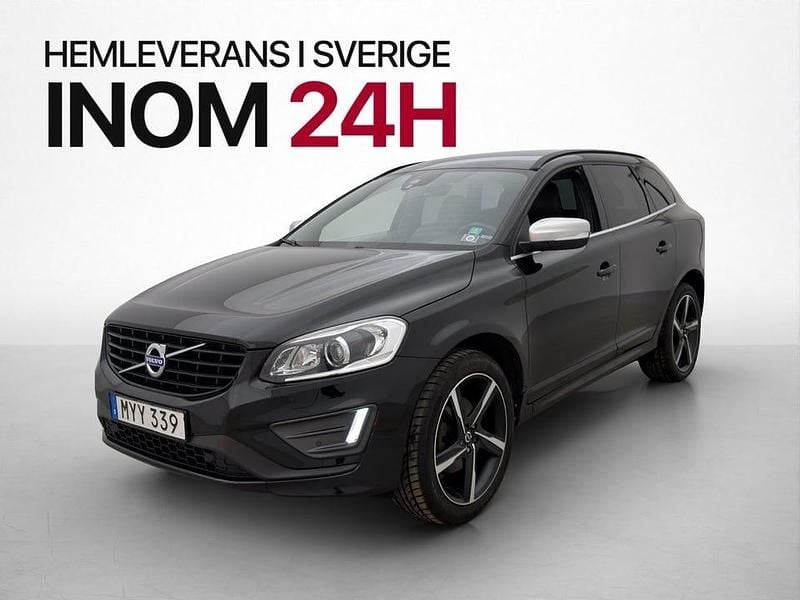 Begagnad Volvo XC60 R-Design 190 HK (139 kW) 2016 Svart SUV
