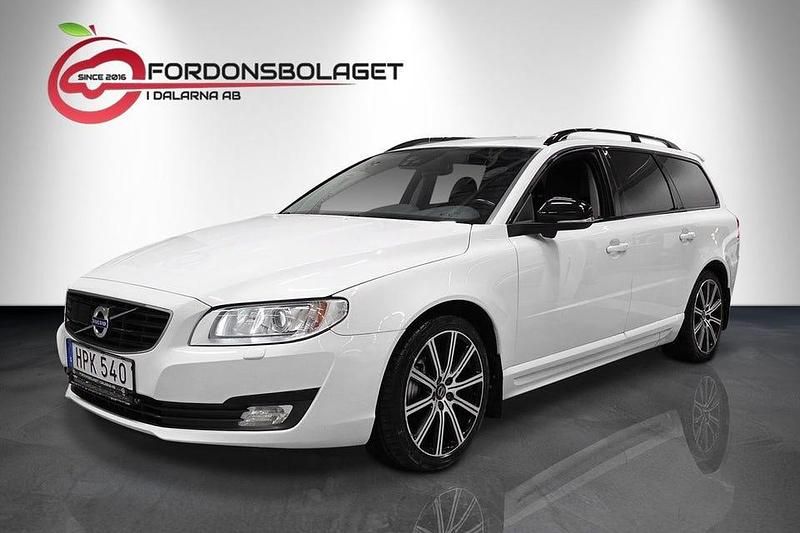 Vit Begagnad 2014 Volvo V70 Dynamic Kombi | 139 900 kr (Lite dyr) - Bild 1/4