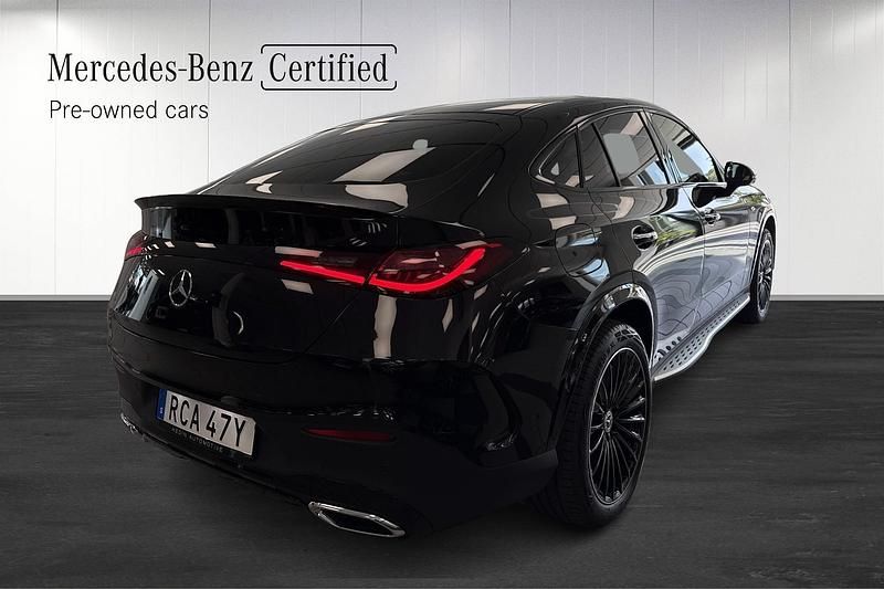 Begagnad Mercedes GLC300e 2025 Svart Sportkupé