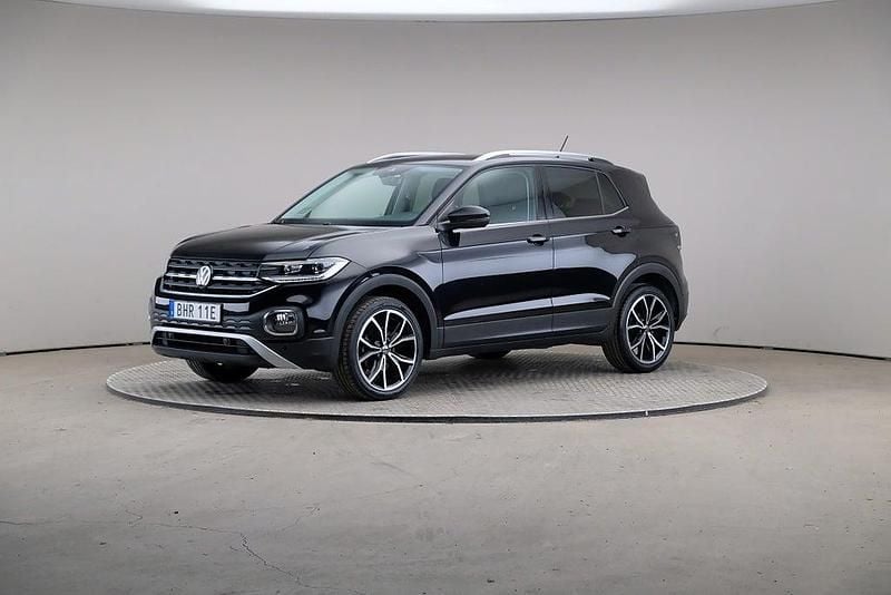 Svart Begagnad 2022 VW T-Cross GT SUV | 199 000 kr (Superpris) - Bild 1/4