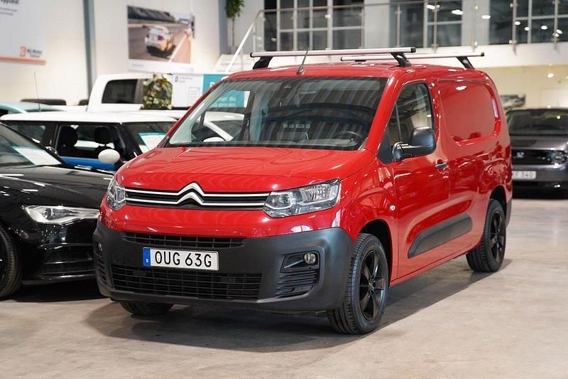 Röd Begagnad 2019 Citroën Berlingo Minibuss | 129 900 kr (Marknadspris) - Bild 1/4
