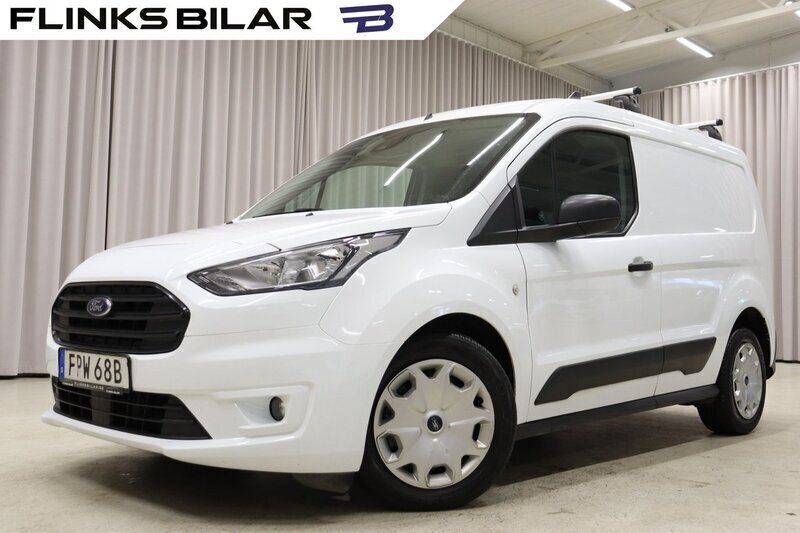 Vit (frozen white) Begagnad 2021 Ford Transit Van | 169 900 kr (Bra pris) - Bild 1/4