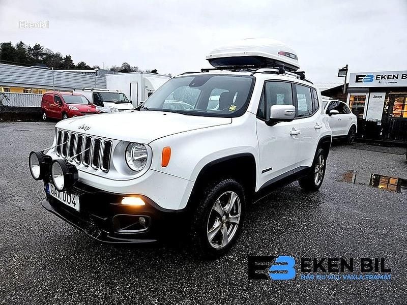 Vit Begagnad 2015 Jeep Renegade Limited SUV | 99 875 kr (Superpris) - Bild 1/4