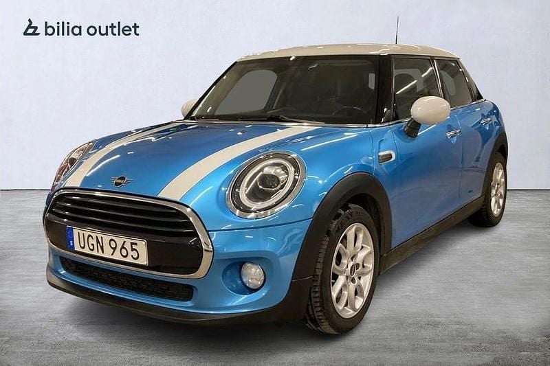Blå Begagnad 2018 Mini Cooper Pepper Halvkombi | 134 900 kr (Marknadspris) - Bild 1/3