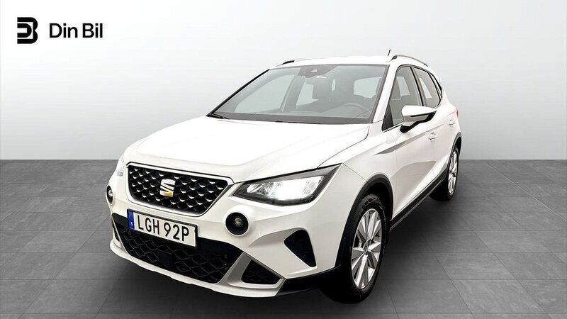 Vit Begagnad 2021 Seat Arona Xperience SUV | 189 900 kr (Marknadspris) - Bild 1/4
