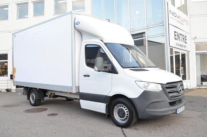 Vit Begagnad 2020 Mercedes Sprinter Van | 259 000 kr (Dyr) - Bild 1/4