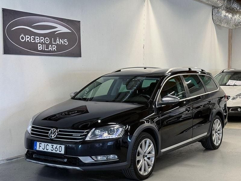 Svart Begagnad 2014 VW Passat Kombi | 104 900 kr (Lite dyr) - Bild 1/4