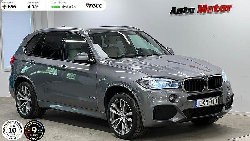 Grå Begagnad 2015 BMW X5 M Sport SUV | 289 900 kr (Marknadspris) - Bild 1/3
