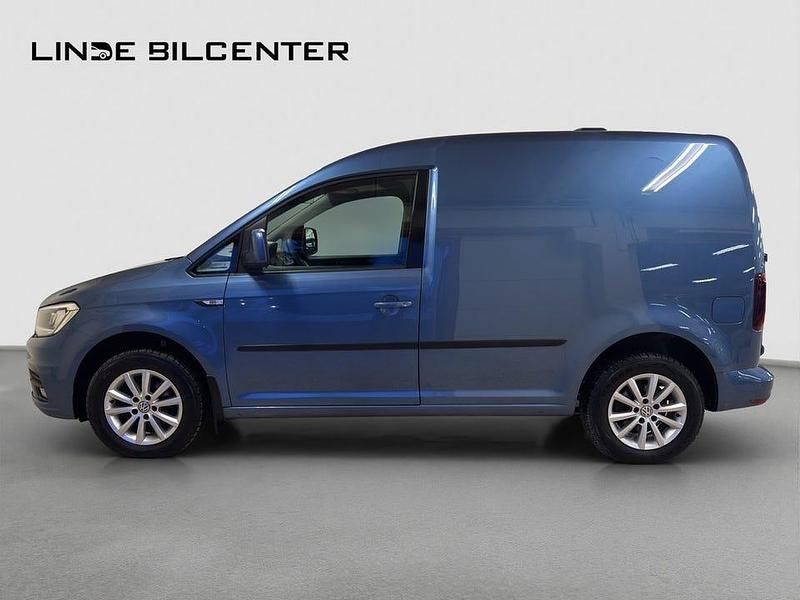 Begagnad VW Caddy 102 HK (75 kW) 2016 Blå Minibuss