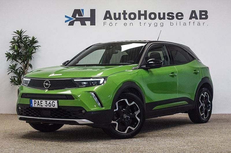 Grön Begagnad 2022 Opel Mokka-e Ultimate SUV | 189 000 kr (Marknadspris) - Bild 1/4