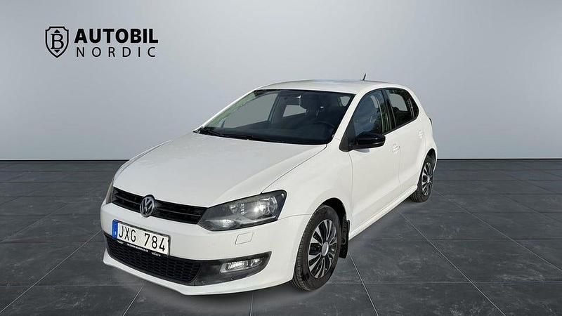 Begagnad VW Polo 87 HK (63 kW) 2009 Vit Halvkombi