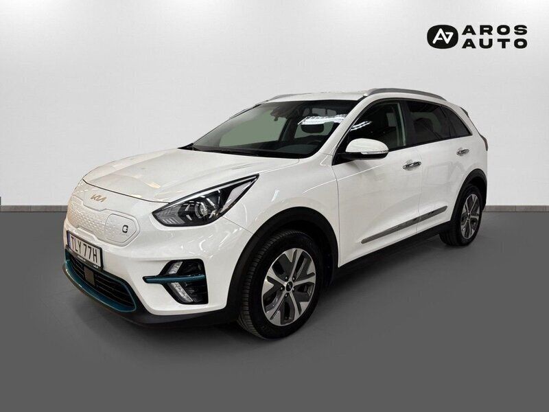 Vit Begagnad 2022 Kia e-Niro Advance SUV | 269 900 kr (Bra pris) - Bild 1/4