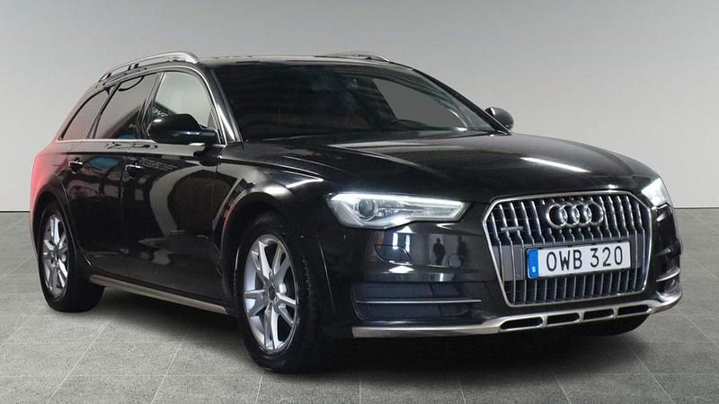Svart Begagnad 2015 Audi A6 Allroad Ambition Kombi | 169 800 kr (Marknadspris) - Bild 1/4
