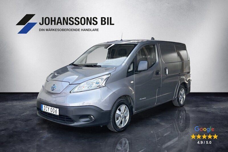 Grå Begagnad 2018 Nissan e-NV200 S Van | 99 900 kr (Marknadspris) - Bild 1/4