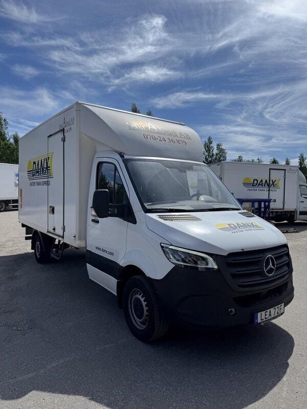Vit Begagnad 2019 Mercedes Sprinter Van | 160 000 kr (Bra pris) - Bild 1/4
